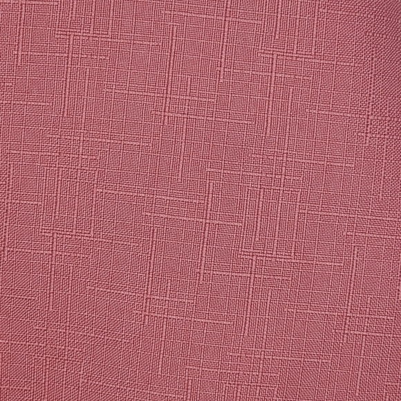 Vtg John Blair Mens M Long Sleeve Button Up Shoulder Strap Pleated Pockets Pink - Picture 8 of 10